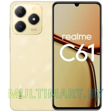 Смартфон Realme C61 6GB/128GB (золотистый)